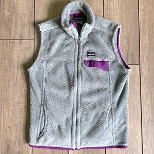 Patagonia Fuzzy Vest, Size M. Runs Small.